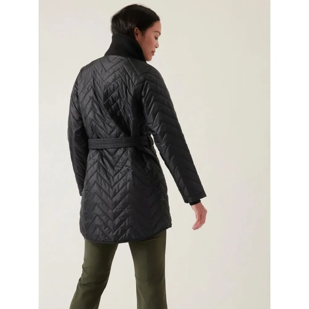 Athleta, Women's Full Zip-Up Jacket, Black, Large, Used - Picture 8 of 8